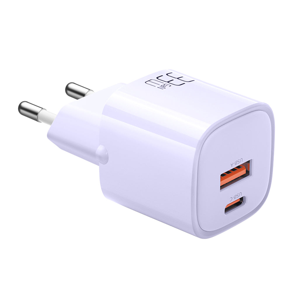 MCDODO MDD Nano Series PD 33W USB-A Type-C Fast Charging Adapter Dual Port Wall Charger MCDODO MDD Nano Series PD 33W USB-A Type-C Fast Charging Adapter Dual Port Wall Charger